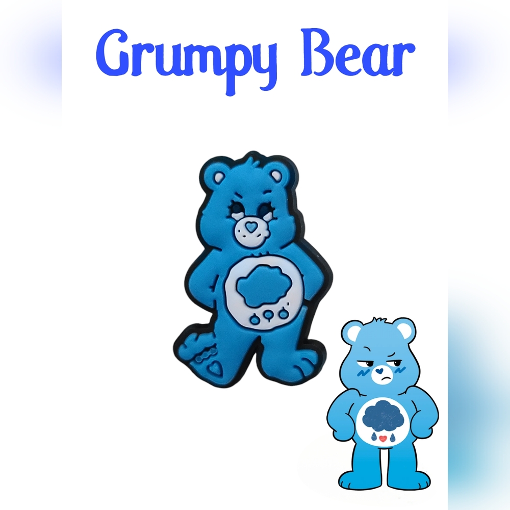 BOGO!! BUNDLE For Discount!!! Grumpy Care Bear Croc Charm!